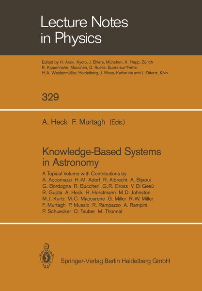 Produktbild: Knowledge-Based Systems in Astronomy