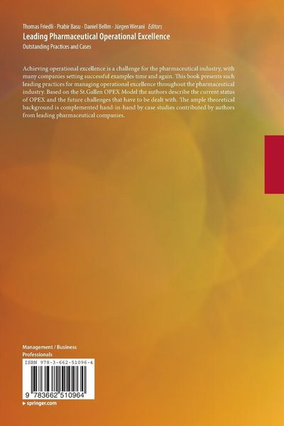Produktbild: Leading Pharmaceutical Operational Excellence