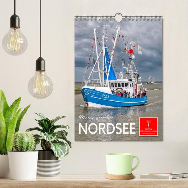 Produktbild: Meine geliebte Nordsee (Wandkalender 2026 DIN A4 hoch), CALVENDO Monatskalender