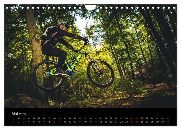 Produktbild: Mountainbike Action (Wandkalender 2026 DIN A4 quer), CALVENDO Monatskalender