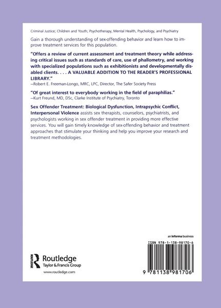 Produktbild: Sex Offender Treatment