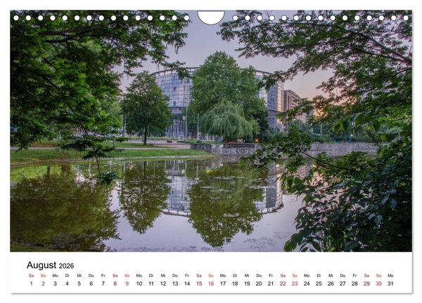 Produktbild: Frankfurt am Main bei Tag und Nacht (Wandkalender 2026 DIN A4 quer), CALVENDO Monatskalender