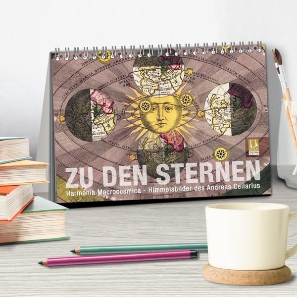 Produktbild: Zu den Sternen (Tischkalender 2026 DIN A5 quer), CALVENDO Monatskalender