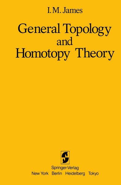 Produktbild: General Topology and Homotopy Theory