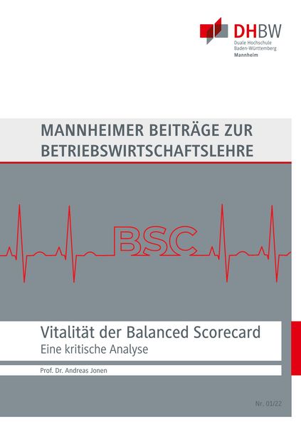 Produktbild: Vitalit&auml;t der Balanced Scorecard