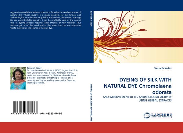 Produktbild: Dyeing Of Silk with Natural Dye Chromolaena Odorata