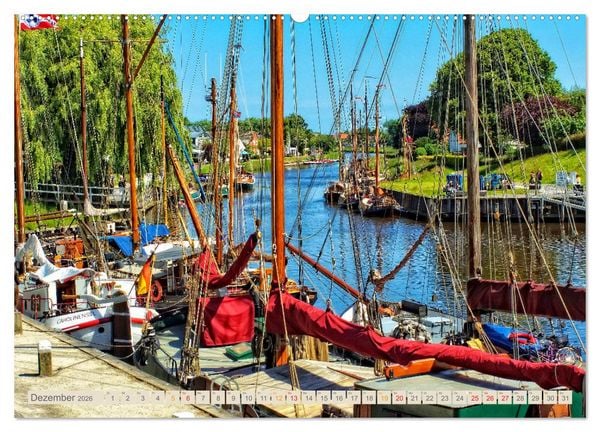 Produktbild: Reise an die Nordsee - Carolinensiel (Wandkalender 2026 DIN A2 quer), CALVENDO Monatskalender