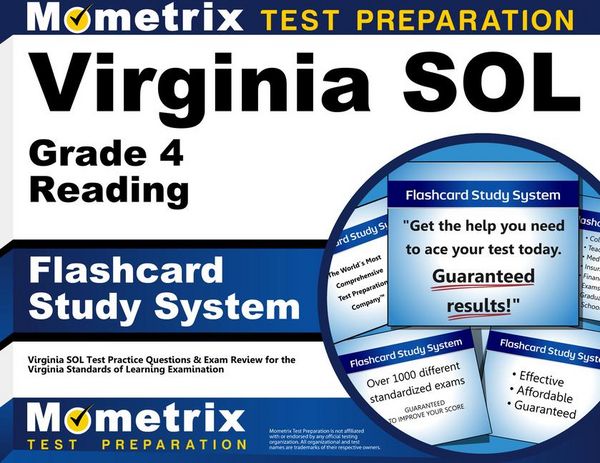 Produktbild: Virginia Sol Grade 4 Reading Flashcard Study System