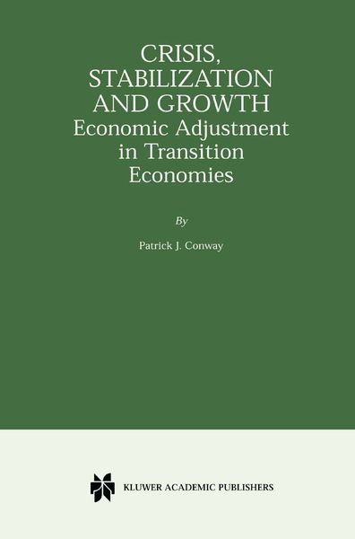 Produktbild: Crisis, Stabilization and Growth