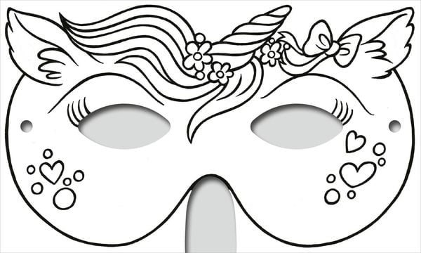 Produktbild: Zauberhafte Masken zum Ausmalen