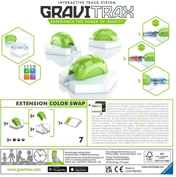 Ravensburger GraviTrax Erweiterung Color Swap - Ideales Zubehör