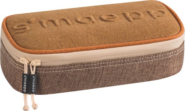 Produktbild: Brunnen Schlamperm&auml;ppchen s maepp XL &bdquo;Felt&ldquo; &brvbar; 1 Klappe(n), braun