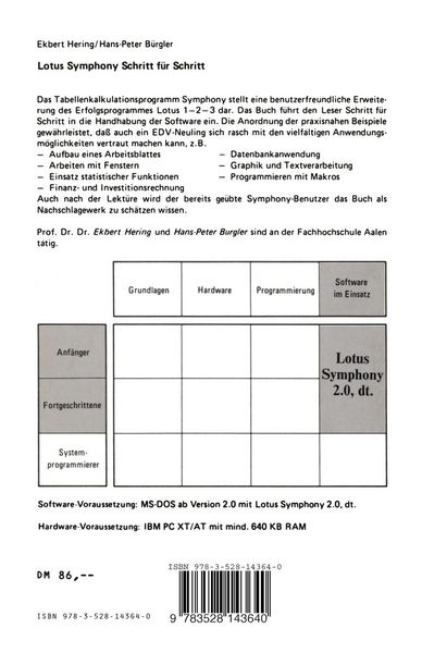 Produktbild: Lotus Symphony Schritt f&uuml;r Schritt
