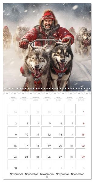 Produktbild: Husky obsession (Wall Calendar 2026 12 &times; 12 Inch) CALVENDO 12 Month Wall Calendar
