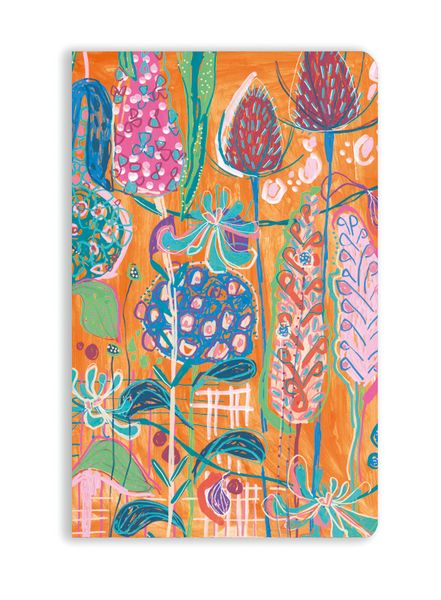 Premium Softcover Notizbuch: Lucy Innes Williams, Orangefarbene Hortensien, von Flame Tree Publishing, Brown Trout-Auslieferer Flechsig, 9781835622186