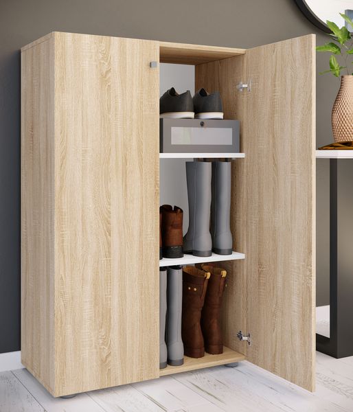 Produktbild: Holz Schuhschrank Schuhregal Schuhkommode Lona 3