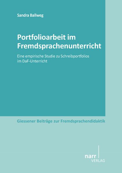 Produktbild: Portfolioarbeit im Fremdsprachenunterricht