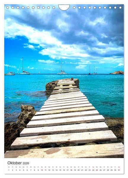 Produktbild: Ab nach Ibiza (Wandkalender 2026 DIN A4 hoch), CALVENDO Monatskalender
