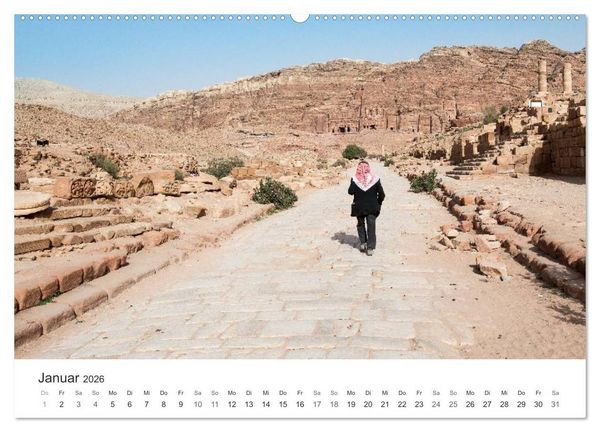 Produktbild: Jordanien - ein Land faszinierender Sch&ouml;nheit (hochwertiger Premium Wandkalender 2026 DIN A2 quer), Kunstdruck in Hochglanz