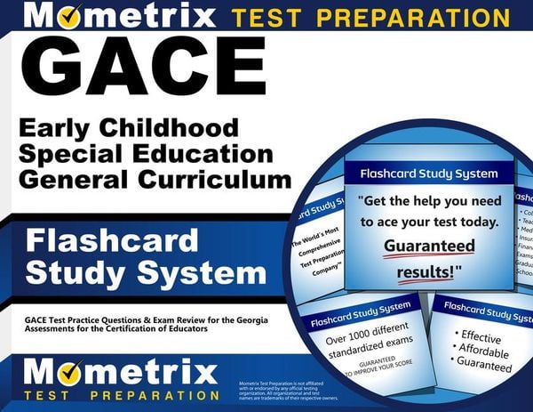 Produktbild: Gace Early Childhood Special Education General Curriculum Flashcard Study System