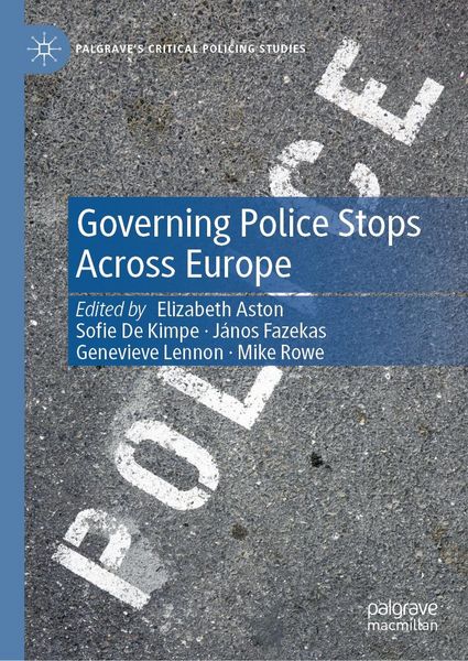Produktbild: Governing Police Stops Across Europe