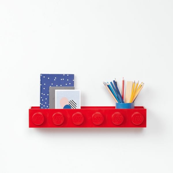 LEGO® Bücherregal Rot