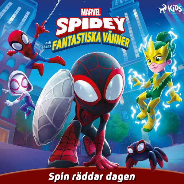 Produktbild: Spidey och hans fantastiska v&auml;nner &ndash; Spin r&auml;ddar dagen