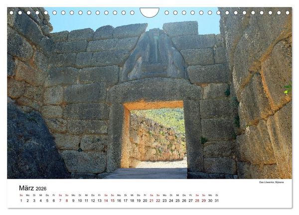 Produktbild: Reise nach Athen (Wandkalender 2026 DIN A4 quer), CALVENDO Monatskalender