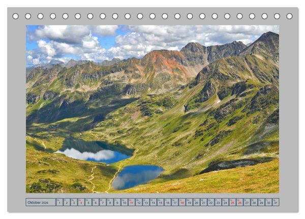 Produktbild: Die Giglachseen (Tischkalender 2026 DIN A5 quer), CALVENDO Monatskalender