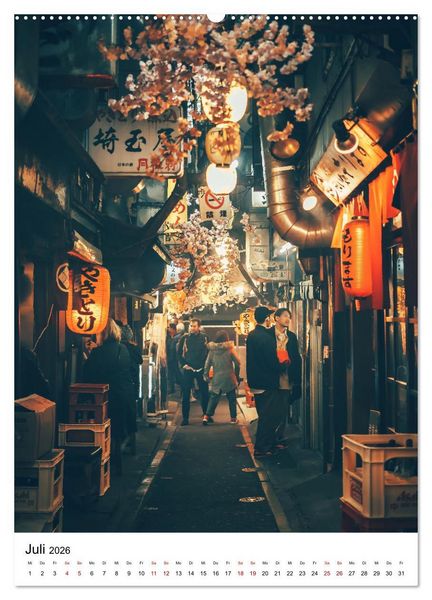 Produktbild: Japan - Moderne trifft auf Tradition. (Wandkalender 2026 DIN A2 hoch), CALVENDO Monatskalender