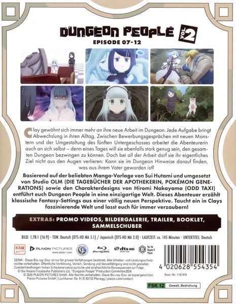 Produktbild: Dungeon People - Volume 2 im Sammelschuber