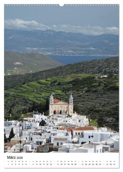 Produktbild: Liebenswertes Paros, Insel der Kykladen (hochwertiger Premium Wandkalender 2026 DIN A2 hoch), Kunstdruck in Hochglanz