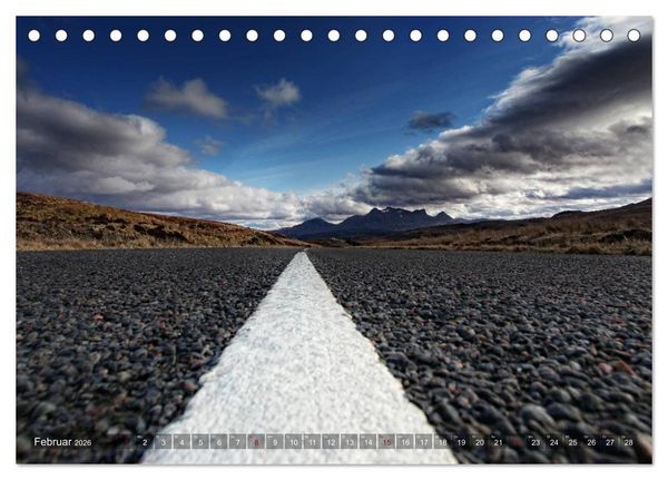 Produktbild: Reiseziel Schottland (Tischkalender 2026 DIN A5 quer), CALVENDO Monatskalender