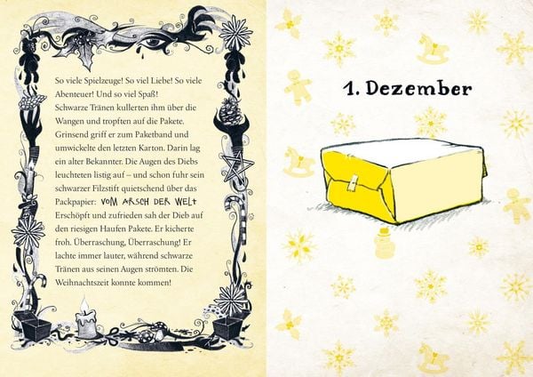Produktbild: Bitte nicht &ouml;ffnen: Das Adventskalenderbuch
