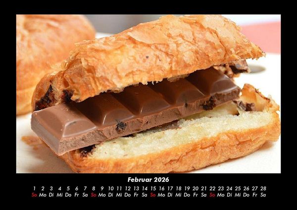 Produktbild: World of Sweets 2026 Fotokalender DIN A3