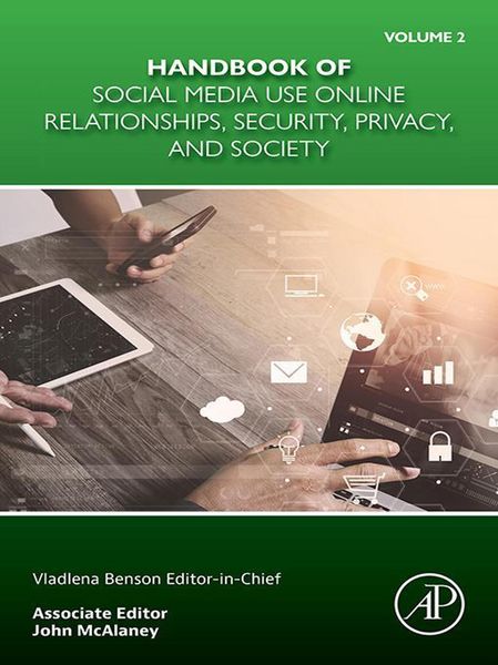 Produktbild: Handbook of Social Media Use Online Relationships, Security, Privacy, and Society Volume 2