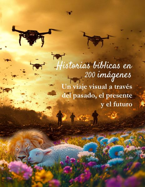 Produktbild: Historias b&iacute;blicas en 200 im&aacute;genes Un viaje visual a trav&eacute;s del pasado, el presente y el futuro