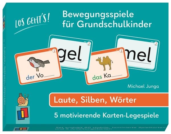 Los geht's! Bewegungsspiele für Grundschulkinder - Laute, Silben, Wörter