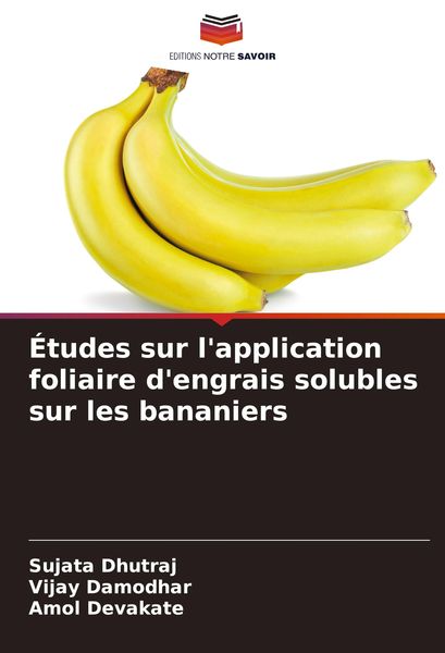 Produktbild: &Eacute;tudes sur l'application foliaire d'engrais solubles sur les bananiers