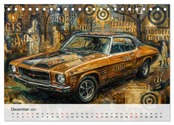 Produktbild: Steroide auf vier R&auml;dern (Tischkalender 2027 DIN A5 quer), CALVENDO Monatskalender