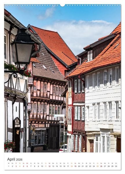 Produktbild: Die Stadt Hornburg (hochwertiger Premium Wandkalender 2026 DIN A2 hoch), Kunstdruck in Hochglanz