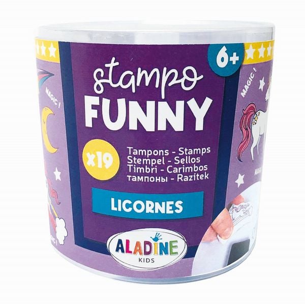 Produktbild: ALADINE - Kinder Stempel Funny Einhorn