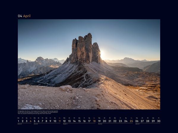 Produktbild: Magie der Berge - KUNTH Wandkalender 2027