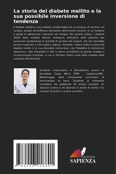 Produktbild: La storia del diabete mellito e la sua possibile inversione di tendenza