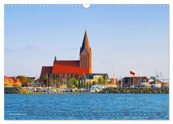 Produktbild: Vinetastadt Barth - Spaziergang durch die historische Stadt (Wandkalender 2026 DIN A3 quer), CALVENDO Monatskalender