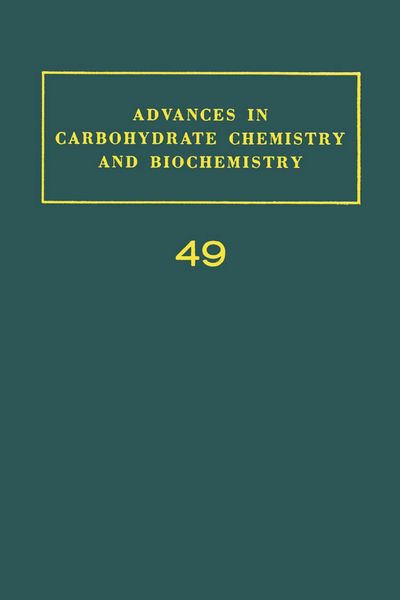Produktbild: Advances in Carbohydrate Chemistry and Biochemistry