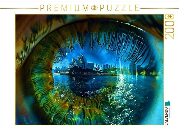 Produktbild: CALVENDO Puzzle Sydney Opernhaus | 2000 Teile Lege-Gr&ouml;&szlig;e 90x67cm Foto-Puzzle f&uuml;r gl&uuml;ckliche Stunden