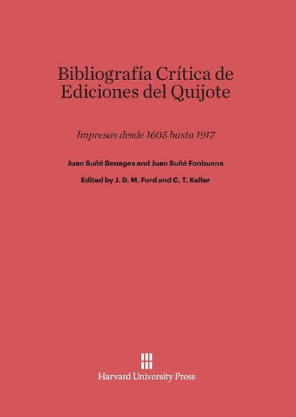 Produktbild: Bibliograf&iacute;a Cr&iacute;tica de Ediciones del Quijote