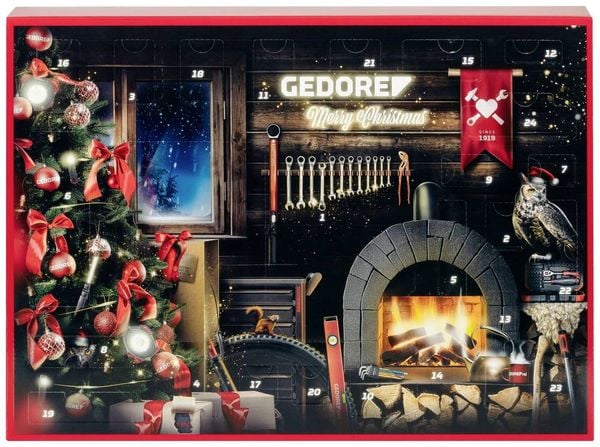 Gedore RED Gedore Adventskalender 2024 Werkzeug Adventskalender Altersklasse Unabhängig