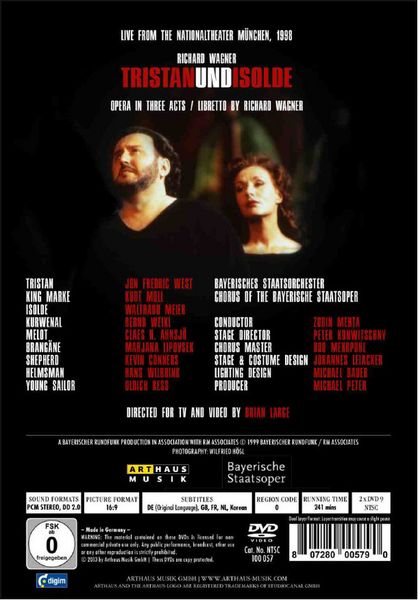 Produktbild: Richard Wagner - Tristan & Isolde [2 DVDs]